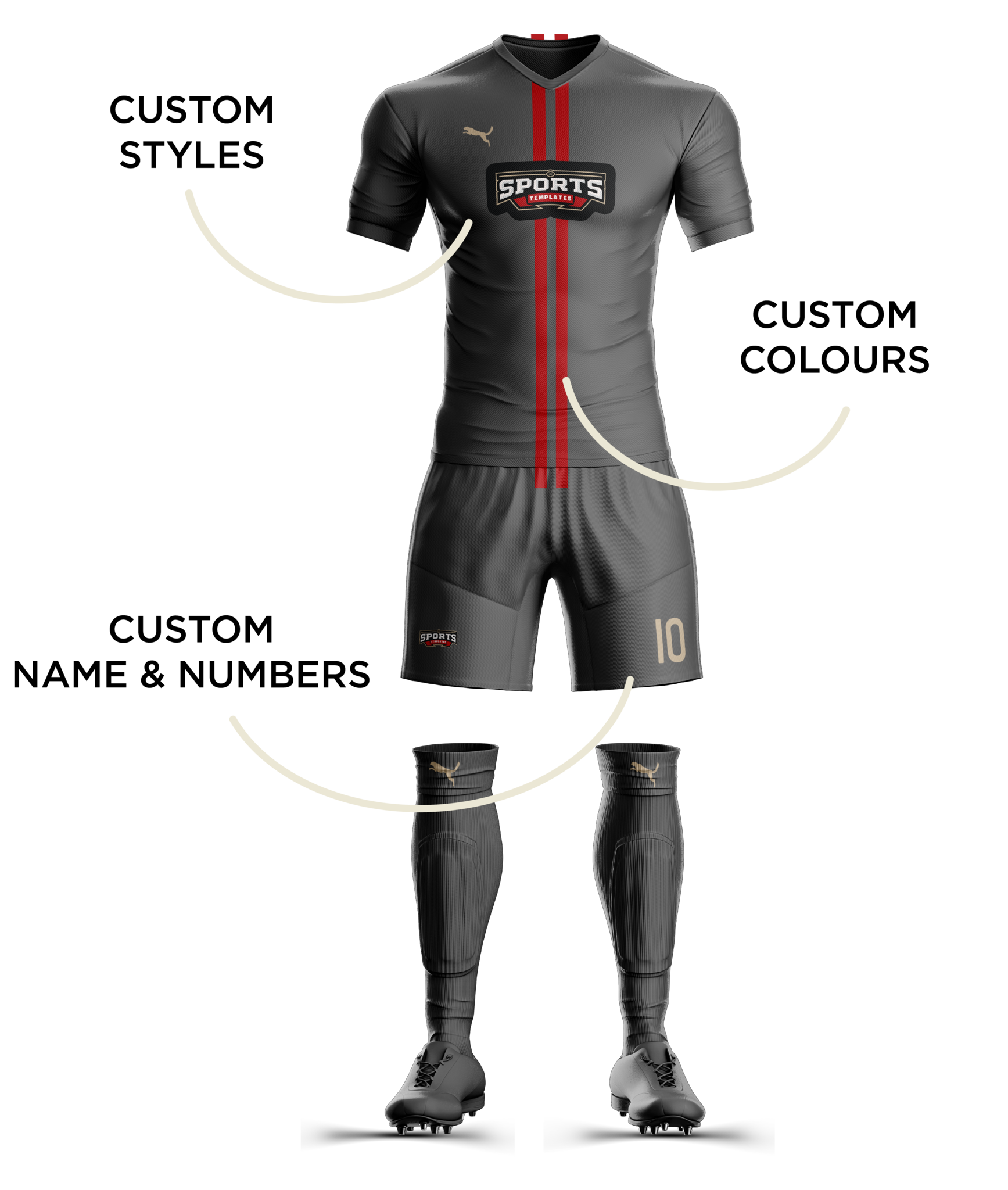 Soccer Canadian Custom Apparel