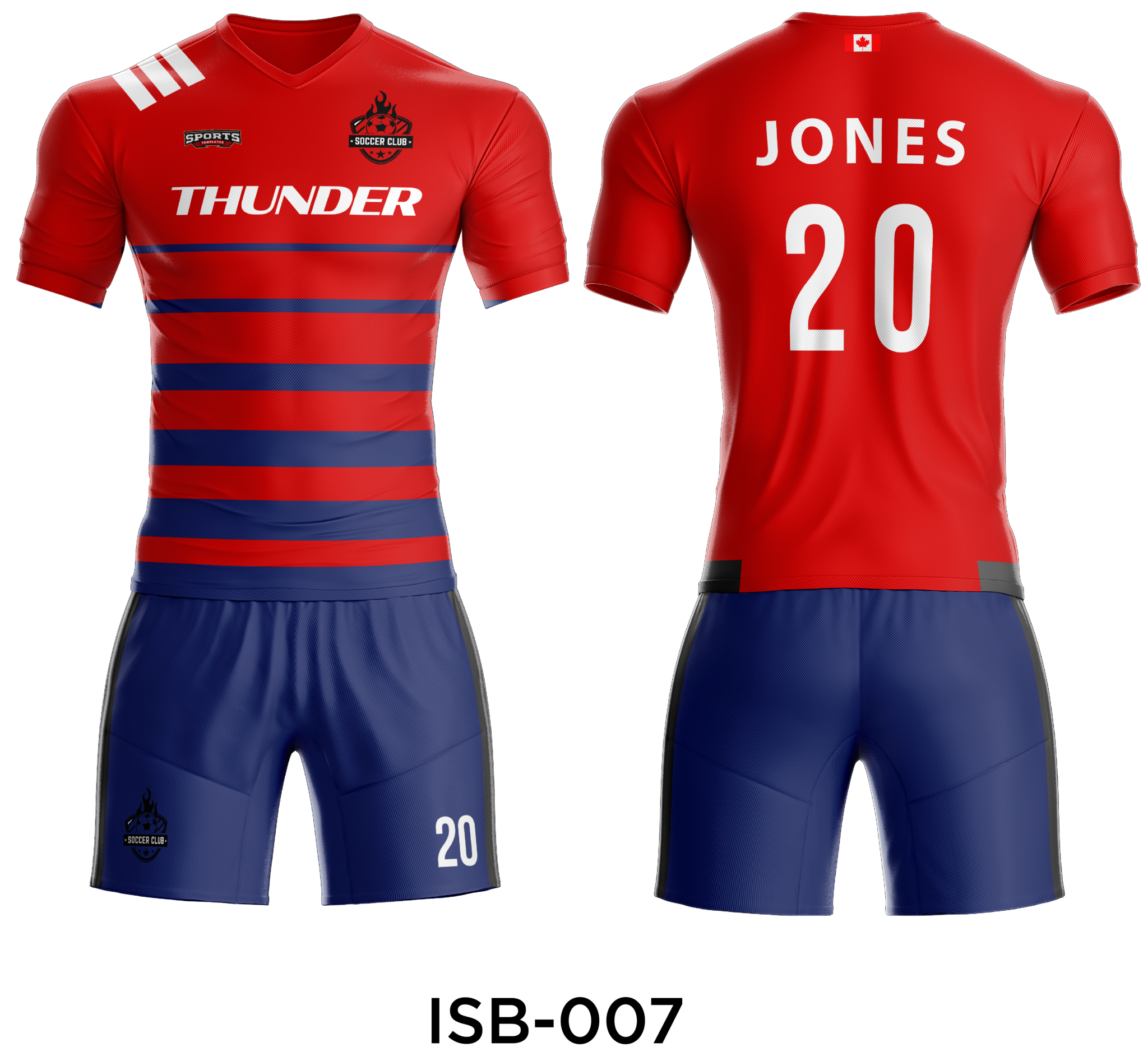 Soccer Canadian Custom Apparel