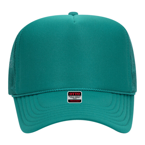 OTTO Polyester Foam Front Five Panel High Crown Mesh Back