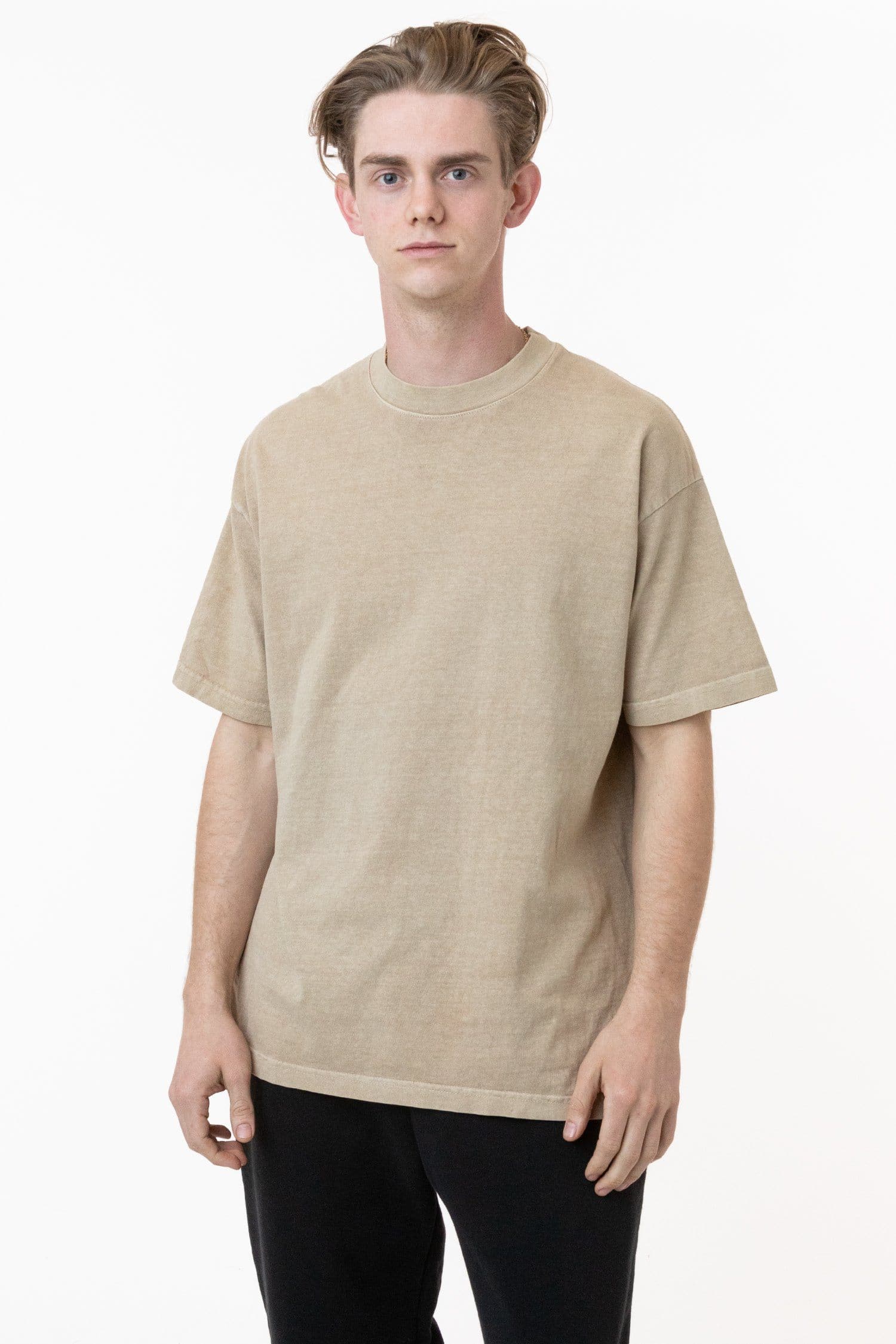 8389GD - Garment Dye One Shoulder Crop Top – Los Angeles Apparel