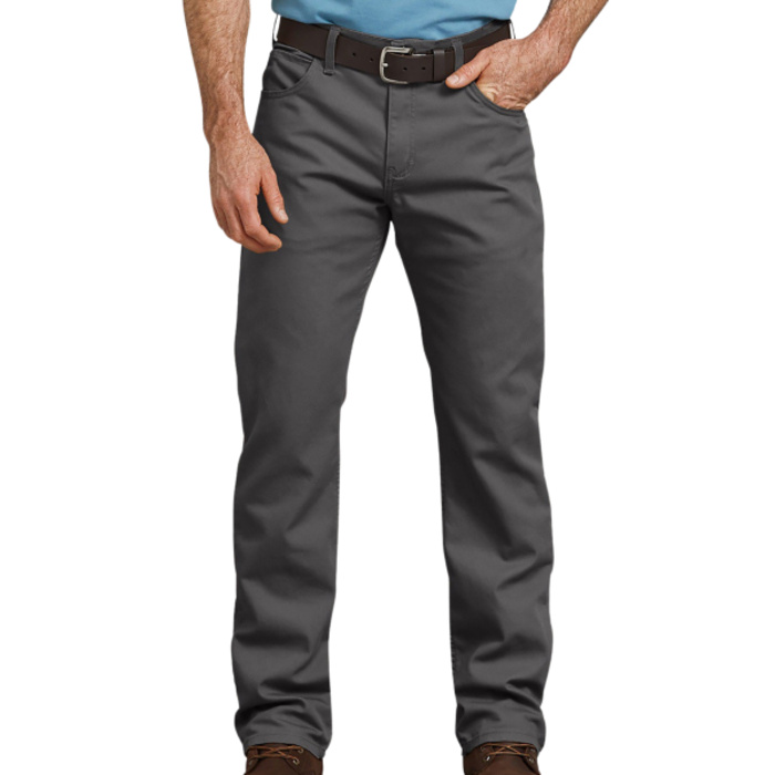 Men's FLEX Regular Fit Straight Leg Tough Max™ Duck 5-Pocket Pant Thumbnail
