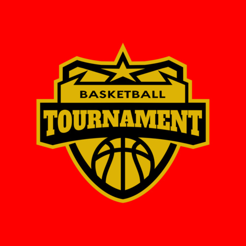 Tournament Basketball logo template 02 Thumbnail