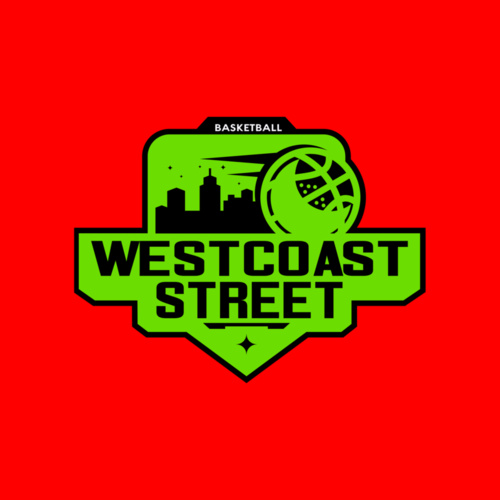 Westcoast Street Basketball logo template Thumbnail