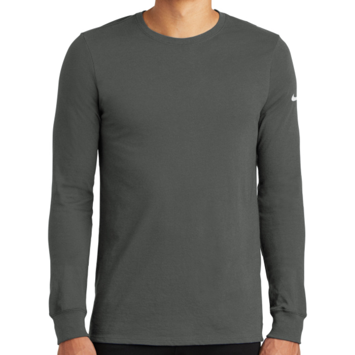 Dri FIT Cotton/Poly Long Sleeve Tee Thumbnail