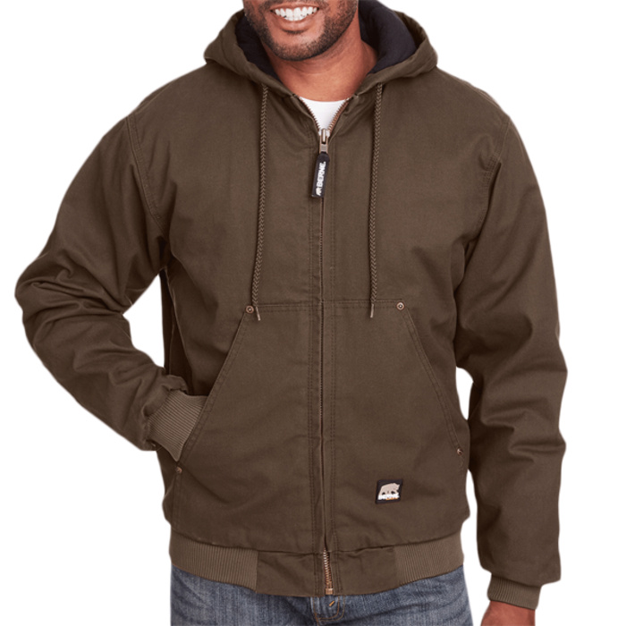 Highland Washed Cotton Duck Hooded Jacket Thumbnail