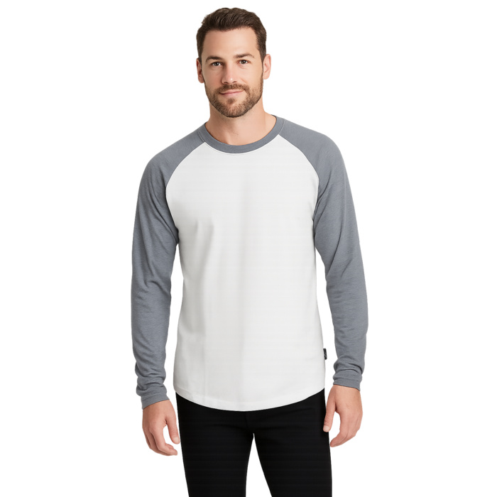 🍁 Unisex Raglan Long Sleeve Union Made T-Shirt Thumbnail