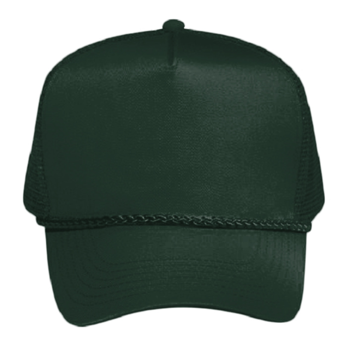 Cotton Blend Twill Five Panel Pro Mesh Back Trucker Hat Thumbnail