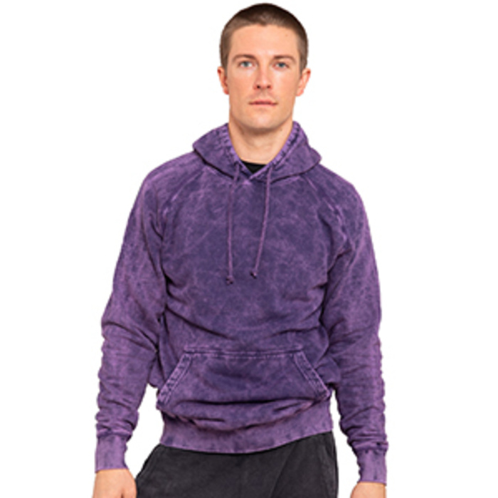 Unisex Vintage Raglan Hooded Sweatshirt Thumbnail