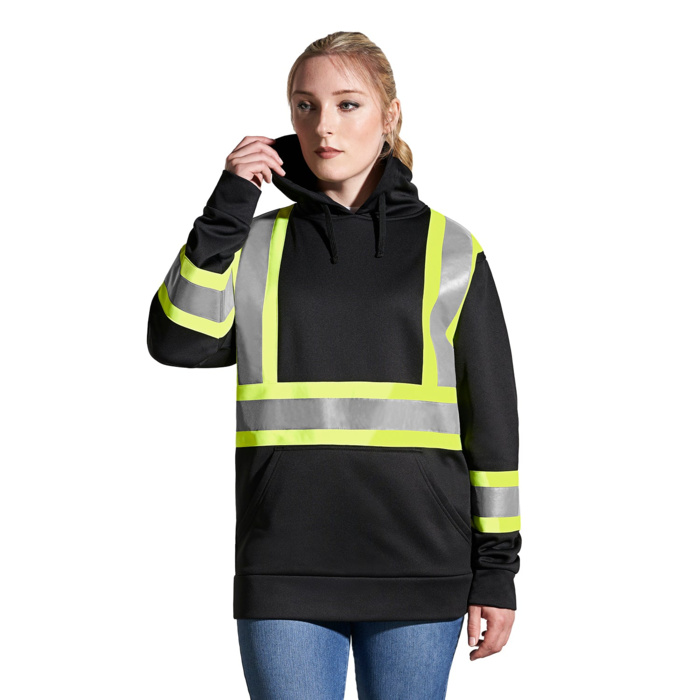 Long Haul – Hi-Vis Polyester Pullover Hoodie Thumbnail