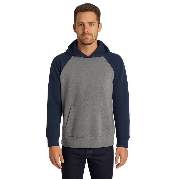 🍁 Unisex hooded and raglan sleeve sweater Thumbnail