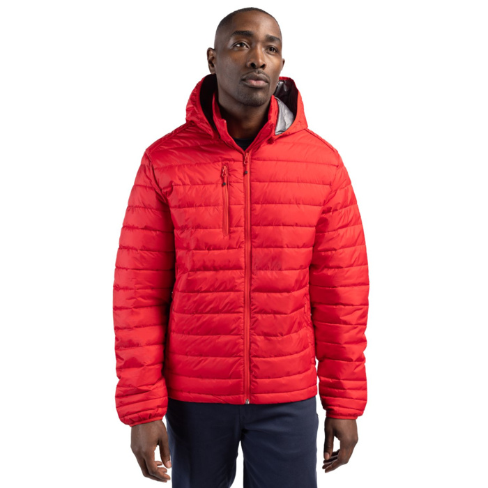 Hudson Insulated Mens Full-Zip Puffer Jacket Thumbnail