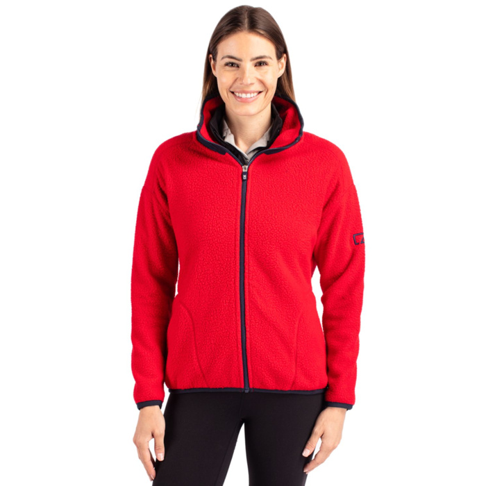 Cutter & Buck Cascade Eco Fleece Womens Full Zip Jacket LCO00055 Cascade Eco Fleece Womens Full Zip Jacket Thumbnail