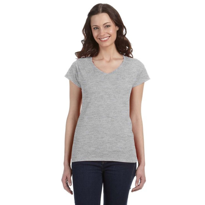 Softstyle® Women’s V-Neck T-Shirt Thumbnail