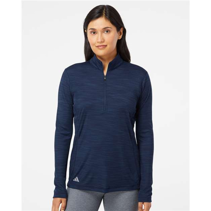 Women's Lightweight Mélange Quarter-Zip Pullover Thumbnail