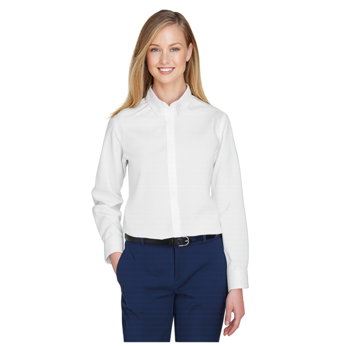 Ladies' Operate Long-Sleeve Twill Shirt Thumbnail