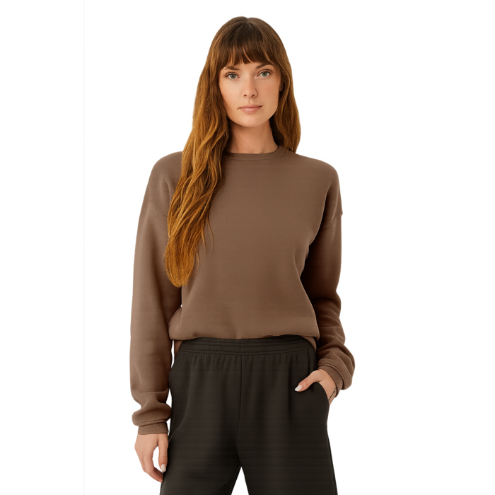 Unisex Sponge Fleece Drop Shoulder Crewneck Sweatshirt Thumbnail