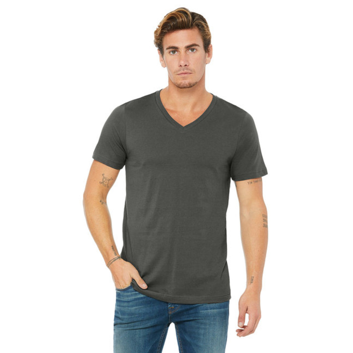 Unisex Jersey V-Neck Tee Thumbnail