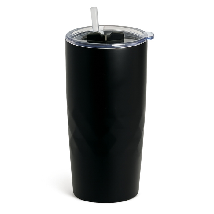 Montego 600ml Travel Tumbler with Straw  Thumbnail