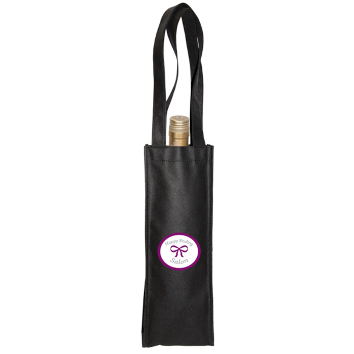 Non Woven Wine Tote  Thumbnail
