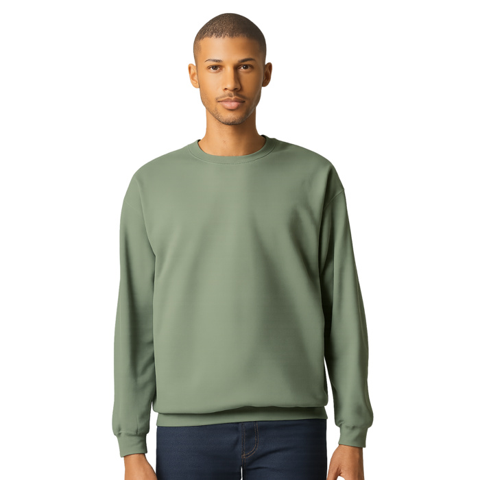 Adult Softstyle® Fleece Crew Sweatshirt Thumbnail