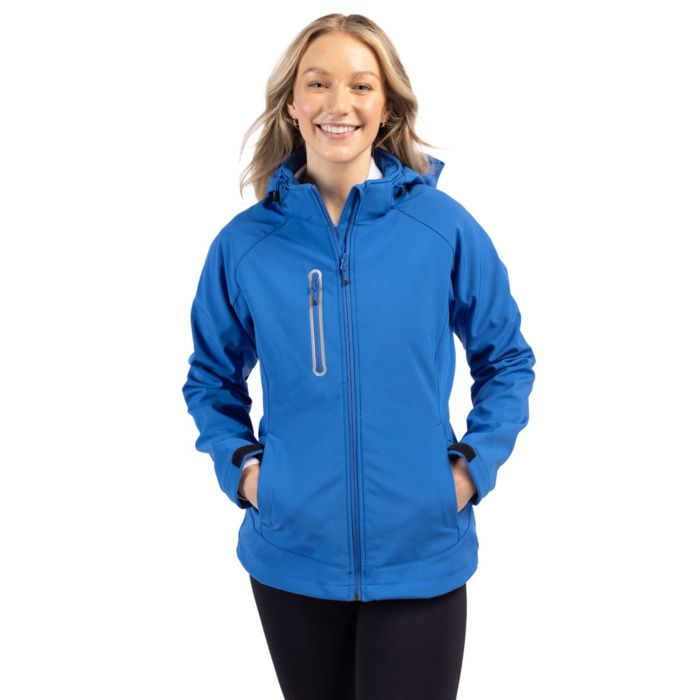 Milford Waterproof Softshell Full Zip Hooded Womens Jacket Thumbnail