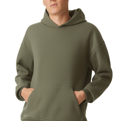American Apparel Unisex ReFlex Fleece Pullover Hooded Sweatshirt RF498 Unisex ReFlex Fleece Pullover Hooded Sweatshirt Thumbnail