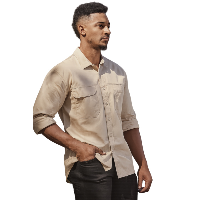 Mens Lightweight Tradie Long Sleeve Shirt Thumbnail