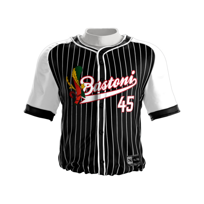 Fully Custom Sublimated Full-Button Baseball Jersey Thumbnail