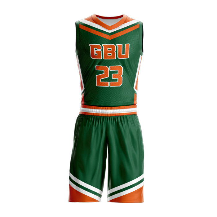 Fully Custom Sublimated Basketball Jersey & Shorts Thumbnail