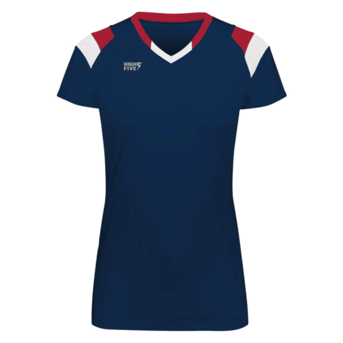 Ladies TruHit Tri-Color Short Sleeve Jersey Thumbnail