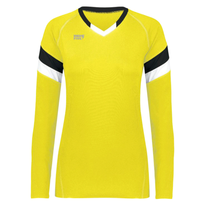 Ladies TruHit Tri-Color Long Sleeve Jersey Thumbnail