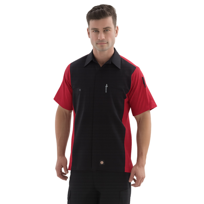 RED KAP® SHORT SLEEVE WOVEN CREW SHIRT Thumbnail