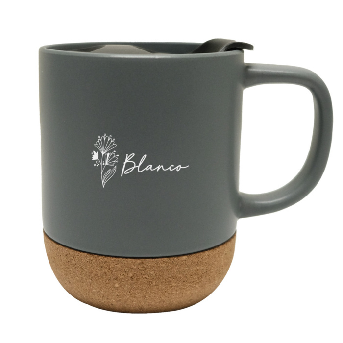 Evora Cork Base Ceramic Mug 325ml (11 fl oz)  Thumbnail