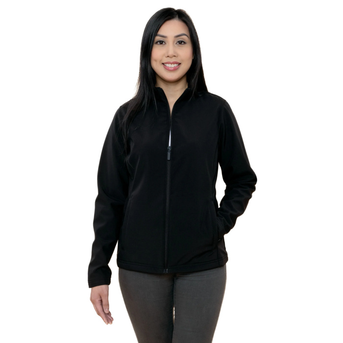 COAL HARBOUR® CH ESSENTIAL WATER REPELLENT LADIES' SOFT SHELL JACKET Thumbnail