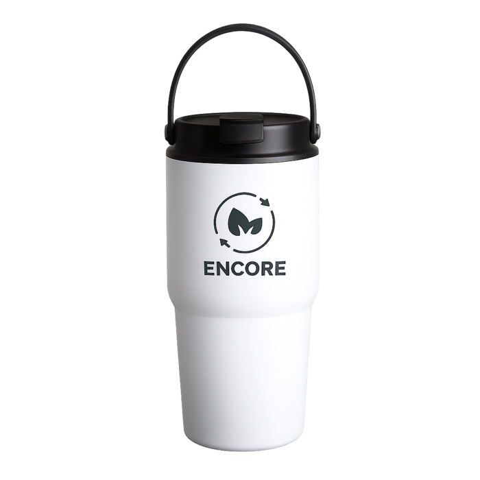 Phoenix Recycled Stainless Steel Flip Straw Tumbler Thumbnail