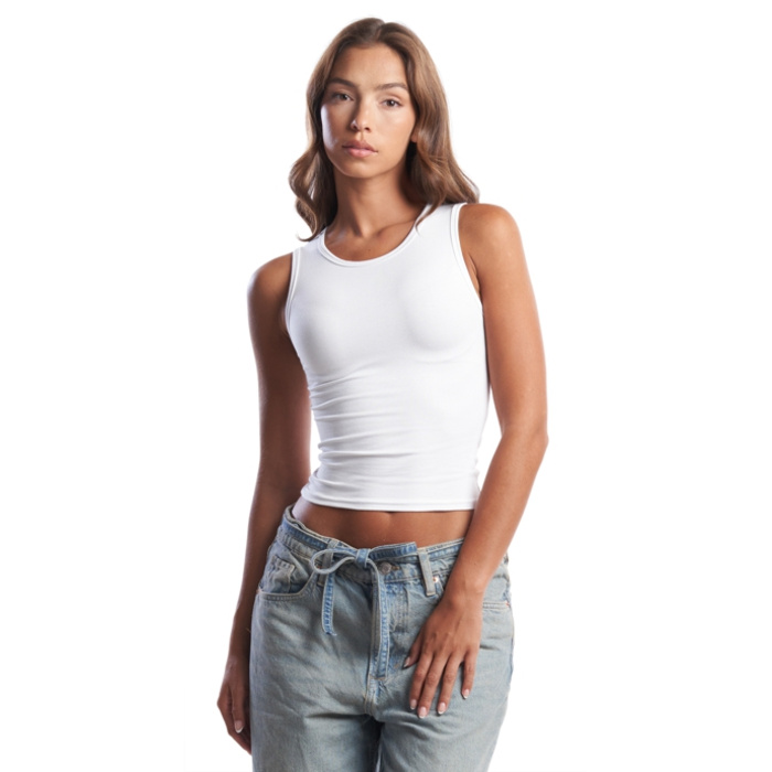 🍁 Ladies Bamboo Stretch Contour Tank Top Thumbnail