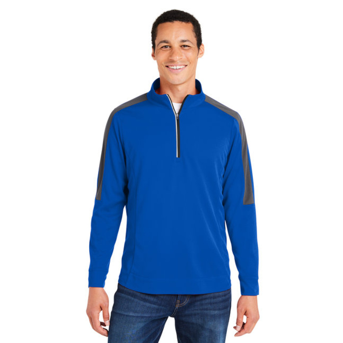 Men's Market Snag Protect Mesh Colorblock Quarter-Zip Thumbnail