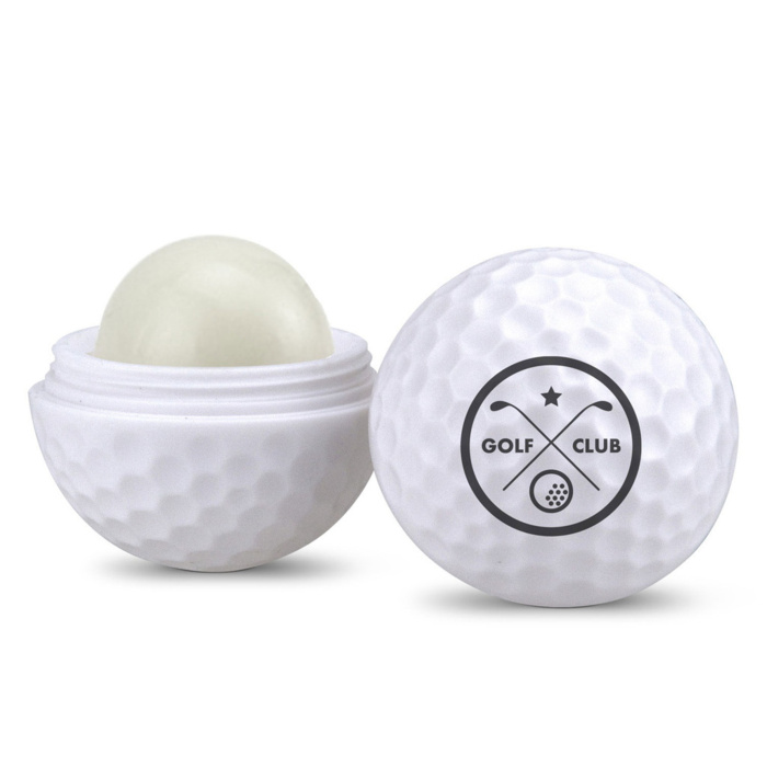 Golf Ball Shaped Lip Moisturizer Container Thumbnail