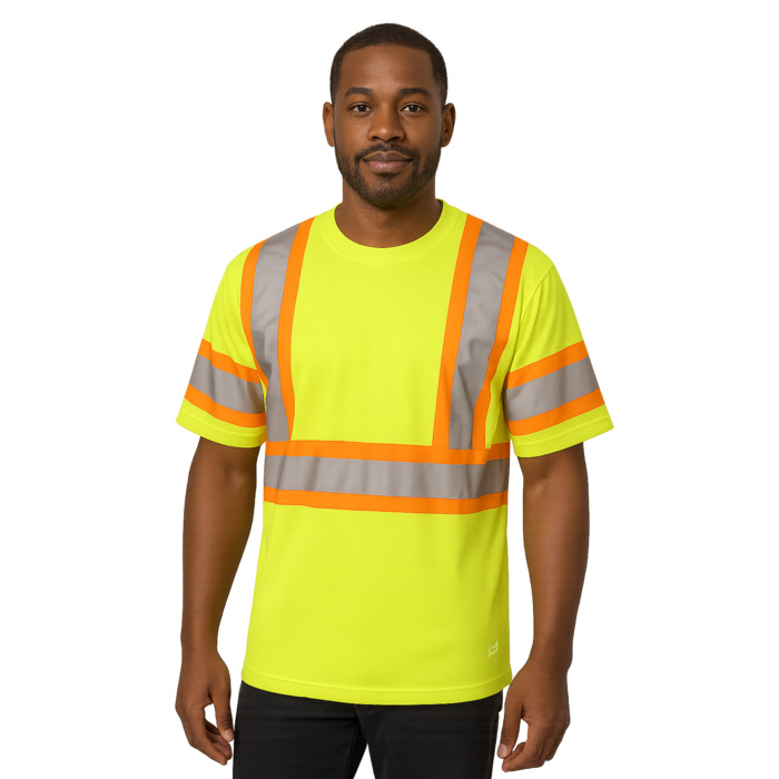 Micro Mesh Short-Sleeve Safety T- Shirt Thumbnail