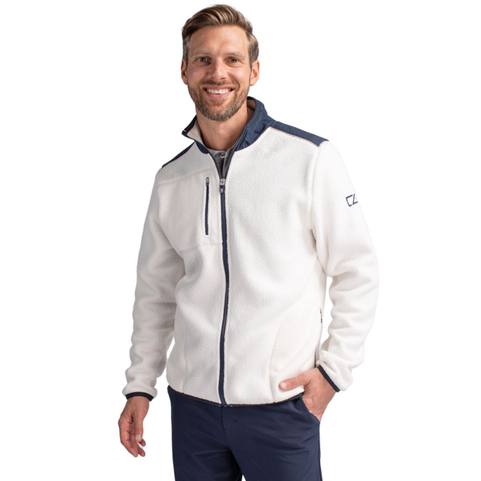 Cutter & Buck Cascade Eco Fleece Mens Full Zip Jacket MCO00070 Cascade Eco Fleece Mens Full Zip Jacket Thumbnail