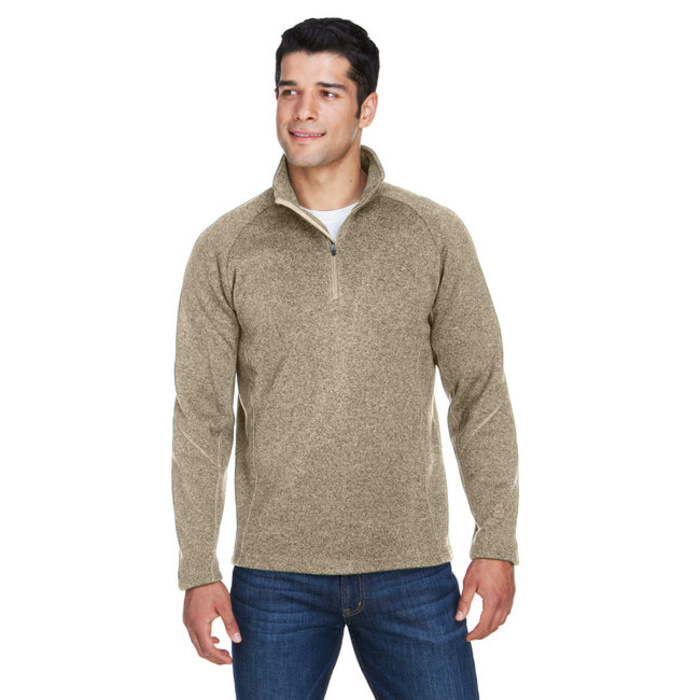 Devon & Jones Adult Bristol Sweater Fleece Quarter-Zip DG792 Adult Bristol Sweater Fleece Quarter-Zip Thumbnail
