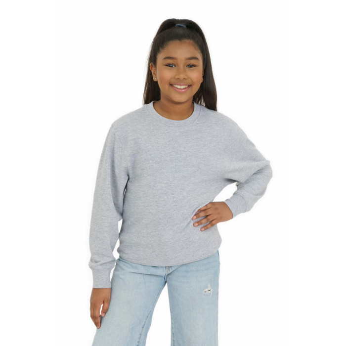 FLEECE CREWNECK YOUTH SWEATSHIRT Thumbnail