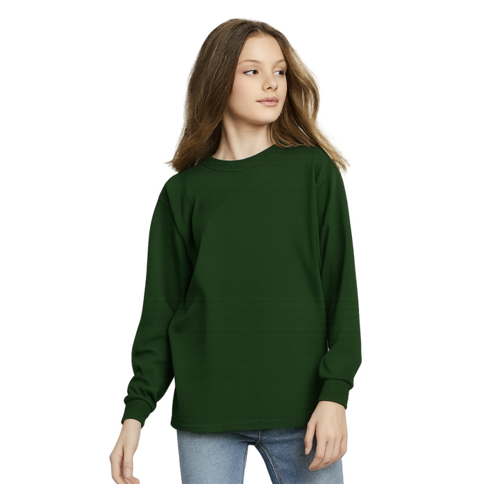 Youth Heavy Cotton™ Long Sleeve T-Shirt Thumbnail