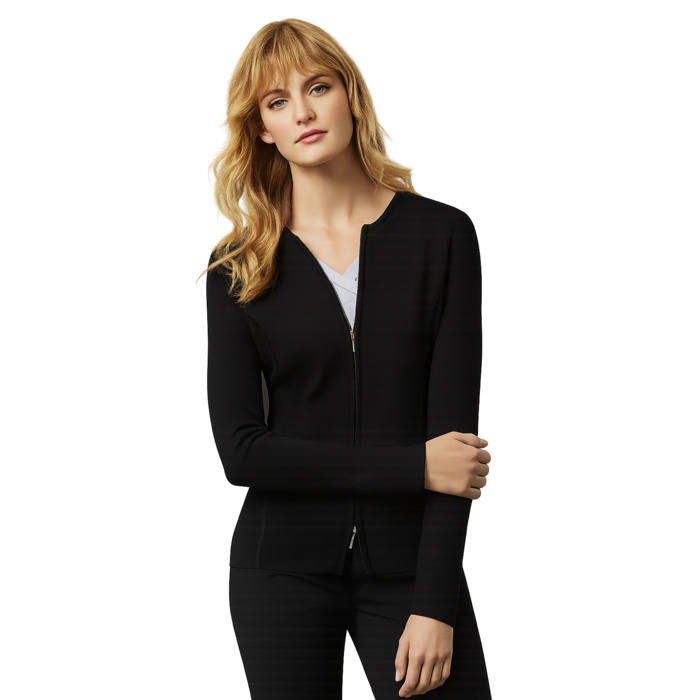 Womens 2-Way Zip Cardigan Thumbnail