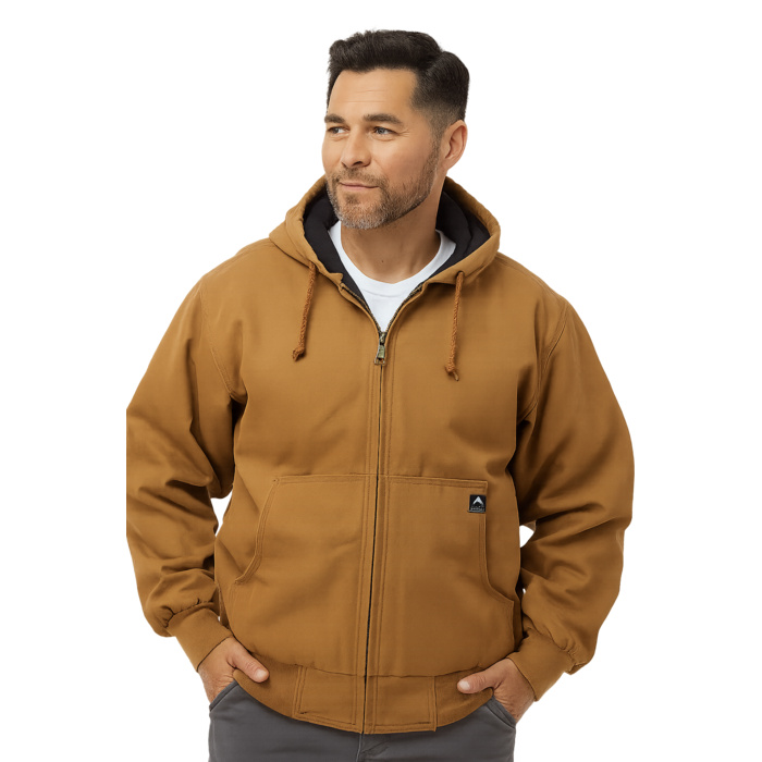Men's Cheyenne Boulder Cloth™ Hooded Jacket with Tricot Quilt Lining Thumbnail