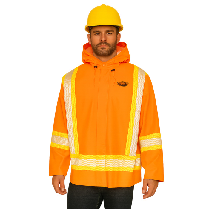 Hurricane Hi-Vis Rain Jacket Thumbnail