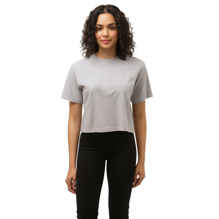 Women's Fine Jersey Boxy Tee Thumbnail