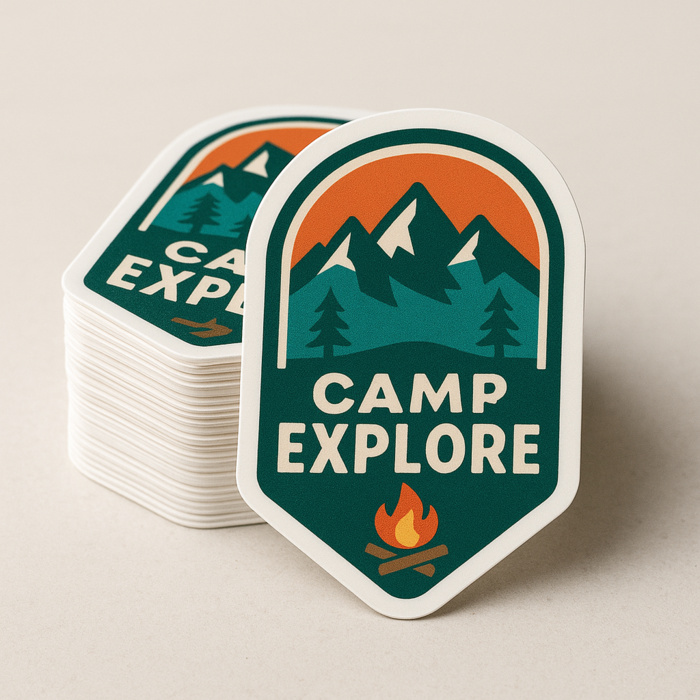 4x4 Die Cut Sticker Thumbnail