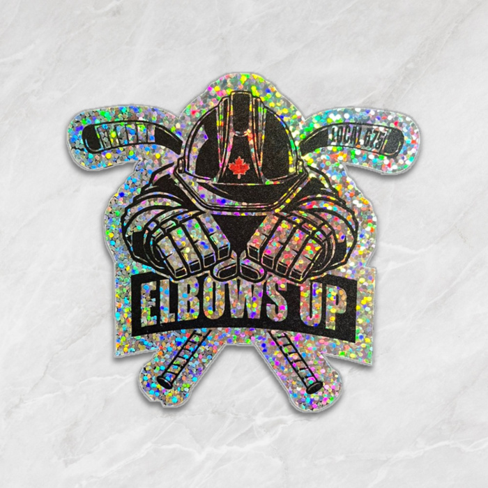 Glitter 4x4 Stickers Thumbnail