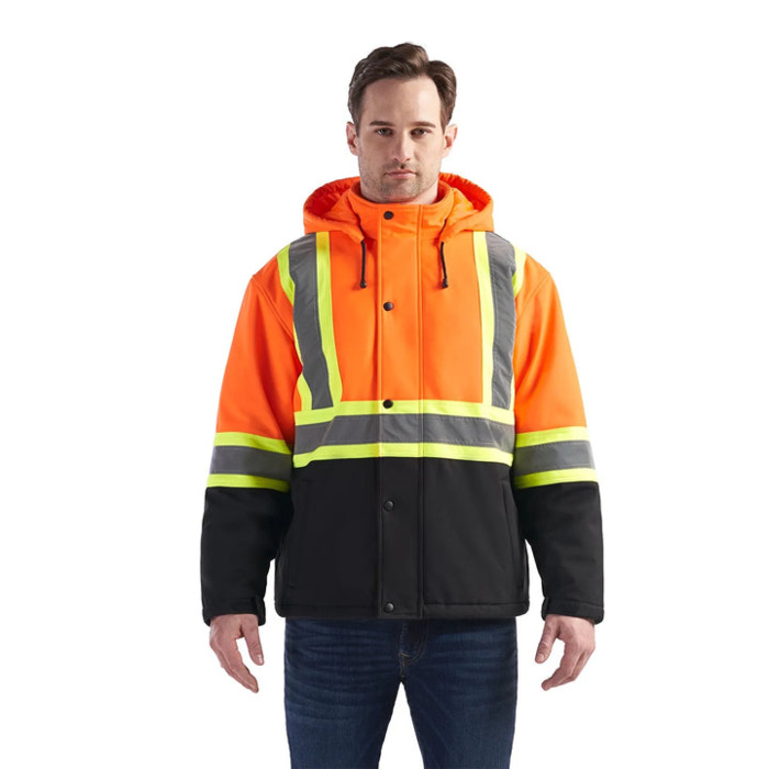 Freightliner - Hi-Vis Insulated Softshell w/ Detachable Hood Thumbnail